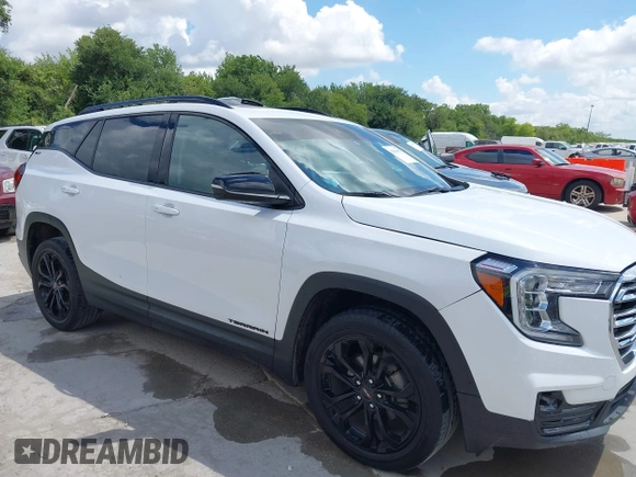 2022 GMC Terrain SLT with VIN 3GKALPEVXNL269968, listed as a IAAI auction lot 42600907 with 39,685 mi miles and . Bid and sale history available at DreamBid. Image 13.