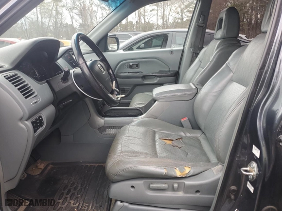 2005 Honda Pilot EX-L with NAVI with VIN 2HKYF18725H520896, listed as a Copart auction lot 47892185 with 210,658 mi miles and Clean Title. Bid and sale history available at carsss.com. Image 7.