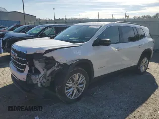 2024 GMC Acadia FWD Elevation z VIN 1GKENKKSXRJ186174, wystawiony jako Copart lot #43038845 z przebiegiem 11 844 mil mil oraz Czysty tytuł • Clean title. Historia ofert i sprzedaży dostępna na DreamBid. Obrazek 1.