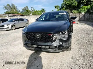 2022 Mazda CX-5 2.5 Turbo with VIN JM3KFBAY8N0619340, listed as a Copart auction lot 46217955 with 13,604 mi miles and Salvage Title. Bid and sale history available at carsss.com. Image 12.
