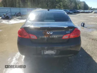 2007 Infiniti G35 Sedan Journey with VIN JNKBV61E27M705925, listed as a Copart auction lot 49830855 with Not Provided miles and Non Repairable. Bid and sale history available at carsss.com. Image 6.