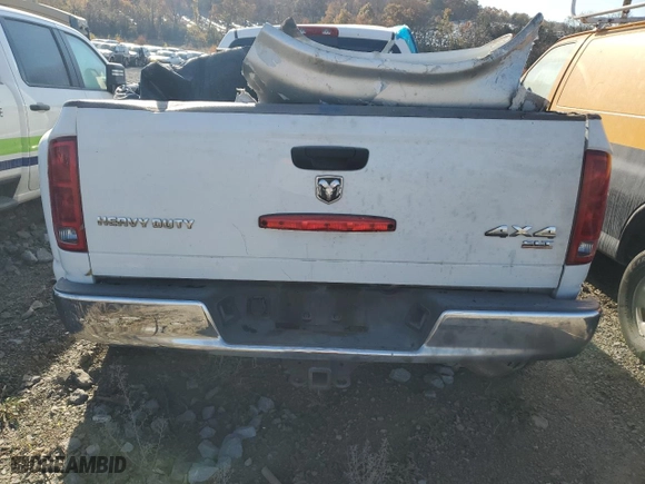 2006 Dodge Ram 3500 SLT with VIN 3D7MX48C06G104128, listed as a Copart auction lot 77571734 with 199,297 mi miles and Salvage Title. Bid and sale history available at carsss.com. Image 6.