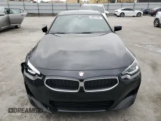 2022 BMW 2 Series 230i with VIN 3MW23CM02N8C63743, listed as a Copart auction lot 49281705 with 24,043 mi miles and Salvage Title. Bid and sale history available at carsss.com. Image 5.