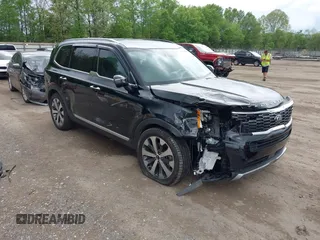2021 Kia Telluride S z VIN 5XYP6DHC5MG139026, wystawiony jako IAAI lot #42114521 z przebiegiem 136 107 mil mil oraz . Historia ofert i sprzedaży dostępna na DreamBid. Obrazek 1.