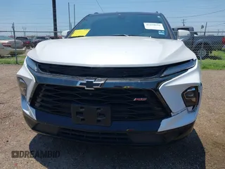 2024 Chevrolet Blazer RS with VIN 3GNKBERS5RS180321, listed as a IAAI auction lot 42259552 with 21,356 mi miles and . Bid and sale history available at DreamBid. Image 13.