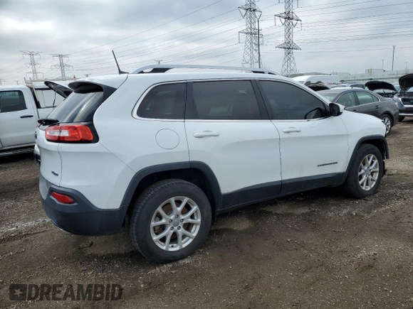 2017 Jeep Cherokee Latitude with VIN 1C4PJMCS7HW646984, listed as a Copart auction lot 51919855 with 110,273 mi miles and Salvage Title. Bid and sale history available at carsss.com. Image 3.