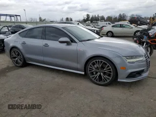 2017 Audi A7 Prestige with VIN WAU22AFC7HN049024, listed as a Copart auction lot 82763423 with 53,322 mi miles. Bid and sale history available at carsss.com. Image 4.