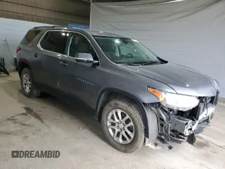 2019 Chevrolet Traverse LT Cloth z VIN 1GNEVGKW5KJ209417, wystawiony jako Copart lot #52797775 z przebiegiem 84 428 mil mil oraz Szkoda całkowita • Salvage title. Historia ofert i sprzedaży dostępna na DreamBid. Obrazek 4.