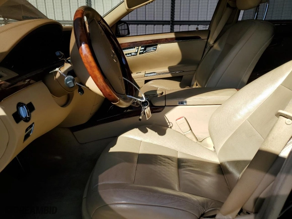 2012 Mercedes-Benz S-Class S 550 with VIN WDDNG7DB2CA426427, listed as a Copart auction lot 43619315 with 126,212 mi miles and Salvage Title. Bid and sale history available at carsss.com. Image 7.