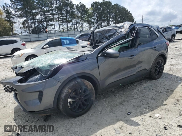 2021 Ford Escape SE with VIN 1FMCU0G65MUB10435, listed as a Copart auction lot 51562635 with 58,511 mi miles and Salvage title. Bid and sale history available at DreamBid. Image 1.