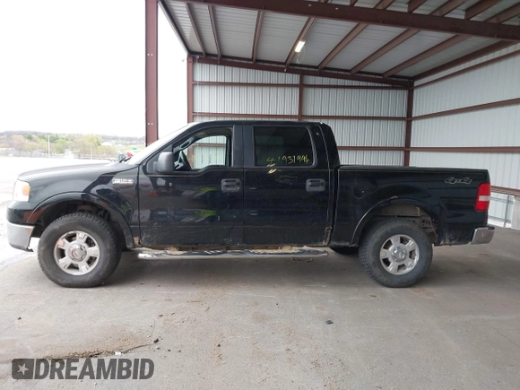 2008 Ford F-150 XLT with VIN 1FTPW14V68FB43990, listed as a IAAI auction lot 41931944 with 117,746 mi miles. Bid and sale history available at carsss.com. Image 14.