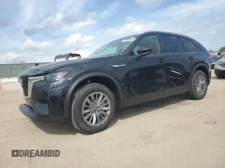 2025 Mazda CX-90 Preferred z VIN JM3KKBHDXS1217792, wystawiony jako Copart lot #45724915 z przebiegiem 154 mil mil oraz Czysty tytuł • Clean title. Historia ofert i sprzedaży dostępna na DreamBid. Obrazek 1.