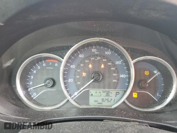 2016 Toyota Corolla L with VIN 5YFBURHE7GP517684, listed as a Copart auction lot 54285295 with 92,521 mi miles and Salvage Title. Bid and sale history available at DreamBid. Image 9.