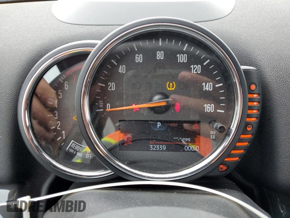 2017 MINI Countryman Cooper S z VIN WMZYT3C39H3D98632, wystawiony jako Copart lot #57314325 z przebiegiem 32 339 mil mil oraz Szkoda całkowita • Salvage title. Historia ofert i sprzedaży dostępna na DreamBid. Obrazek 9.