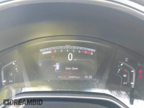 2019 Honda CR-V EX with VIN 2HKRW2H54KH630921, listed as a IAAI auction lot 41366277 with 103,075 mi miles and . Bid and sale history available at DreamBid. Image 7.