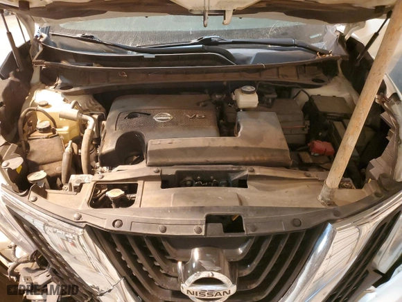 2018 Nissan Murano Platinum with VIN 5N1AZ2MG2JN164847, listed as a Copart auction lot 85445564 with 91,023 mi miles and Salvage Title. Bid and sale history available at carsss.com. Image 12.