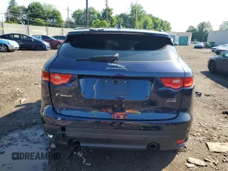 2019 Jaguar F-Pace 25t Premium with VIN SADCJ2FX0KA601596, listed as a Copart auction lot 61056715 with Not provided miles and Salvage title. Bid and sale history available at DreamBid. Image 6.
