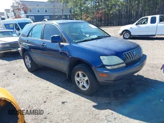 2003 Lexus RX 300 with VIN JTJGF10U030160533, listed as a IAAI auction lot 41698069 with 246,687 mi miles. Bid and sale history available at carsss.com. Image 1.