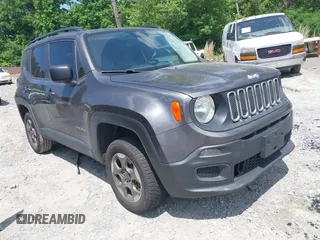 2017 Jeep Renegade Sport with VIN ZACCJBAB4HPG09720, listed as a IAAI auction lot 42234063 with 149,341 mi miles and . Bid and sale history available at DreamBid. Image 1.