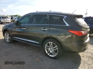 2014 Infiniti QX60 Hybrid with VIN 5N1CL0MN8EC529742, listed as a Copart auction lot 52071855 with 107,620 mi miles and Clean Title. Bid and sale history available at carsss.com. Image 2.