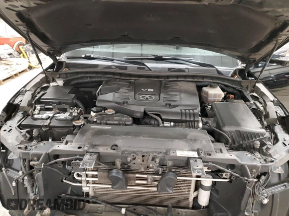 2016 Infiniti QX80 with VIN JN8AZ2NC2G9401262, listed as a Copart auction lot 58431295 with 199,030 mi miles and Non repairable. Bid and sale history available at DreamBid. Image 12.