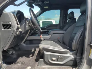 2020 Ford F-150 Raptor with VIN 1FTFW1RG3LFC73188, listed as a Copart auction lot 52573455 with 99,198 mi miles and Salvage Title. Bid and sale history available at carsss.com. Image 7.