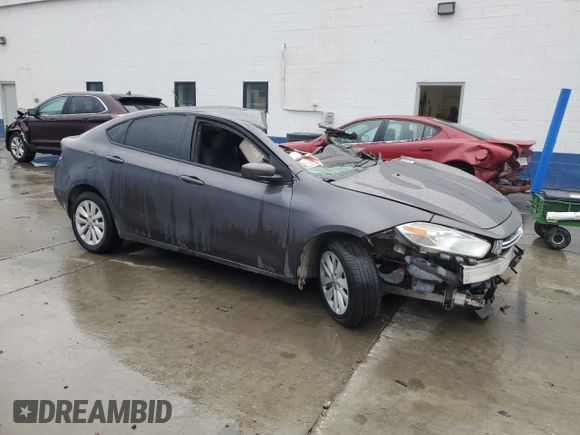 2016 Dodge Dart Aero with VIN 1C3CDFDH6GD549150, listed as a Copart auction lot 75629944 with 0 mi miles and Salvage Title. Bid and sale history available at carsss.com. Image 4.