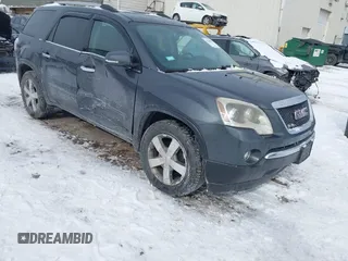 2012 GMC Acadia SLT1 z VIN 1GKKVRED3CJ361137, wystawiony jako IAAI lot #41560297 z przebiegiem 130 571 mil mil oraz . Historia ofert i sprzedaży dostępna na DreamBid. Obrazek 1.