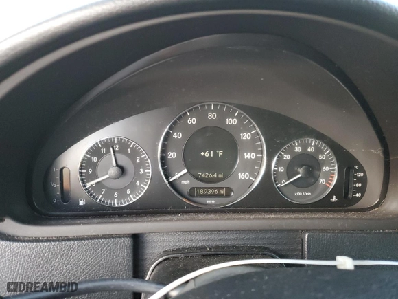 2007 Mercedes-Benz CLK-Class 5.5L with VIN WDBTK72F07T082837, listed as a Copart auction lot 79714153 with 189,396 mi miles and Clean Title. Bid and sale history available at carsss.com. Image 9.