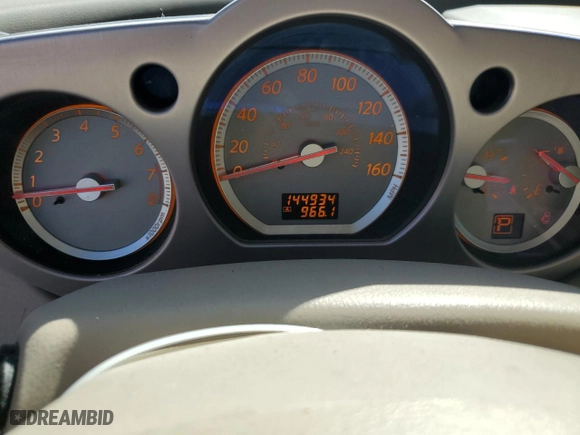 2006 Nissan Murano SE with VIN JN8AZ08W16W502528, listed as a Copart auction lot 74461844 with 144,934 mi miles and Salvage Title. Bid and sale history available at carsss.com. Image 9.
