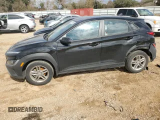 2022 Hyundai Kona SE with VIN KM8K22AB9NU820068, listed as a Copart auction lot 42543855 with 86,003 mi miles and Salvage Title. Bid and sale history available at carsss.com. Image 1.