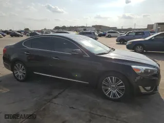 2014 Kia Cadenza Premium with VIN KNALN4D77E5145184, listed as a Copart auction lot 69019324 with 144,307 mi miles and Clean Title. Bid and sale history available at carsss.com. Image 4.