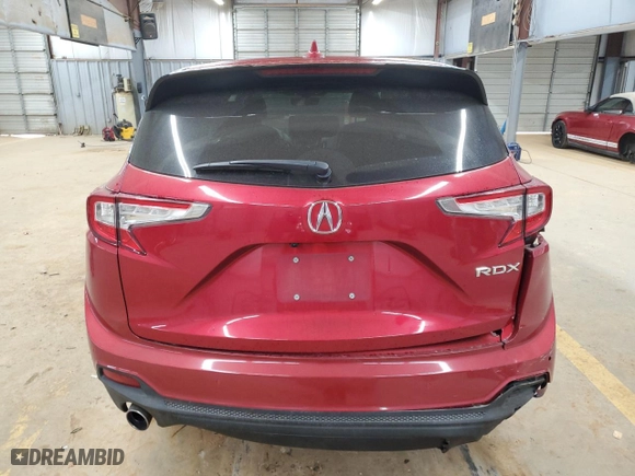 2020 Acura RDX w/Technology Pkg with VIN 5J8TC1H50LL009733, listed as a Copart auction lot 86697154 with 90,580 mi miles and Salvage Title. Bid and sale history available at carsss.com. Image 6.
