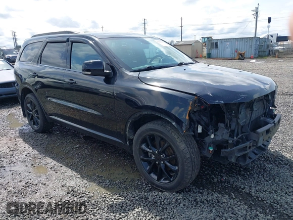 2017 Dodge Durango GT with VIN 1C4RDJDG8HC664985, listed as a IAAI auction lot 41989547 with 55,694 mi miles and . Bid and sale history available at carsss.com. Image 1.