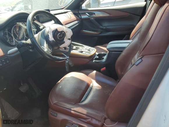 2017 Mazda CX-9 Signature with VIN JM3TCBEY8H0129718, listed as a Copart auction lot 50511875 with 81,203 mi miles and Salvage Title. Bid and sale history available at carsss.com. Image 7.
