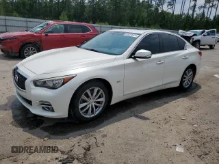2016 Infiniti Q50 Premium with VIN JN1EV7AP8GM303786, listed as a Copart auction lot 59296325 with Not provided miles and Salvage title. Bid and sale history available at DreamBid. Image 1.