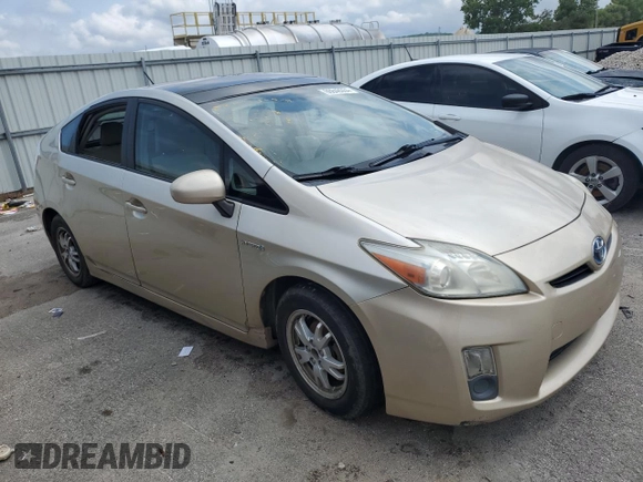 2010 Toyota Prius II with VIN JTDKN3DU1A0244282, listed as a Copart auction lot 66848064 with 236,348 mi miles and Salvage Title. Bid and sale history available at carsss.com. Image 4.