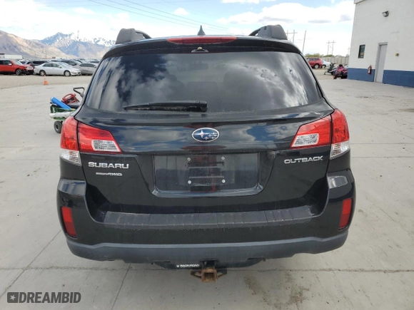 2014 Subaru Outback 2.5i Premium with VIN 4S4BRCCC3E3307282, listed as a Copart auction lot 54063505 with 183,351 mi miles and Clean Title. Bid and sale history available at carsss.com. Image 6.