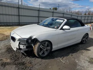 2017 BMW 2 Series with VIN WBA2M9C37HV985612, listed as a Copart auction lot 45780124 with 61,510 mi miles and . Bid and sale history available at DreamBid. Image 1.