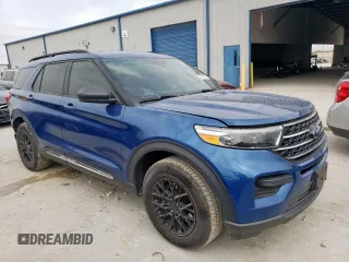 2020 Ford Explorer XLT with VIN 1FMSK7DH5LGA91205, listed as a Copart auction lot 51315595 with 122,662 mi miles and Salvage Title. Bid and sale history available at carsss.com. Image 4.