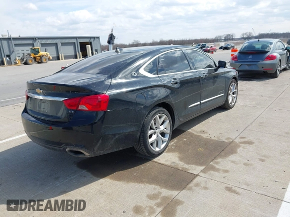 2014 Chevrolet Impala LTZ with VIN 1G1155S30EU123476, listed as a IAAI auction lot 41878992 with 116,090 mi miles and . Bid and sale history available at DreamBid. Image 4.