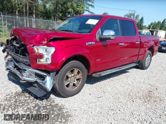 2016 Ford F-150 XLT with VIN 1FTFW1EG5GFC47655, listed as a IAAI auction lot 42408620 with 73,209 mi miles and . Bid and sale history available at DreamBid. Image 18.