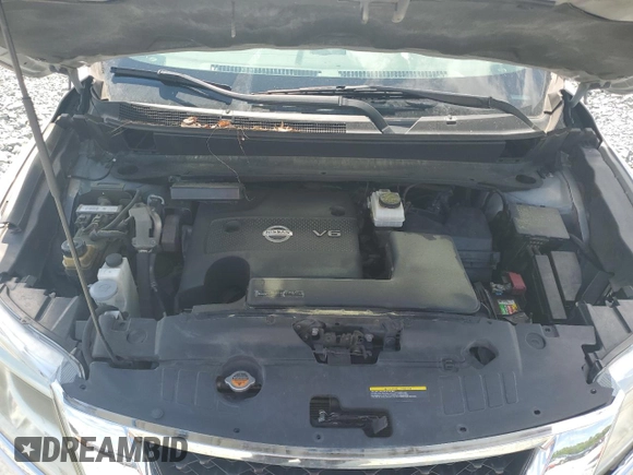 2013 Nissan Pathfinder Platinum z VIN 5N1AR2MM4DC635712, wystawiony jako Copart lot #55966005 z przebiegiem 211 309 mil mil oraz Czysty tytuł • Clean title. Historia ofert i sprzedaży dostępna na DreamBid. Obrazek 12.