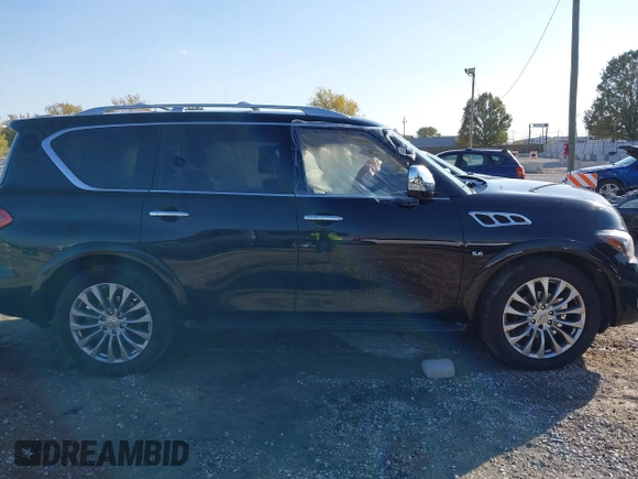 2016 Infiniti QX80 with VIN JN8AZ2NE2G9125635, listed as a IAAI auction lot 40679492 with 145,666 mi miles and . Bid and sale history available at DreamBid. Image 12.