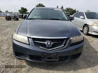 2005 Acura TSX with VIN JH4CL96985C033699, listed as a Copart auction lot 55130015 with 260,046 mi miles and Salvage title. Bid and sale history available at DreamBid. Image 5.