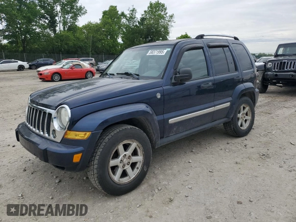 2006 Jeep Liberty Limited с VIN 1J4GL58KX6W210534, выставлен на аукционе Copart как лот 58371995 с пробегом 135 440 миль миль и Списание • Salvage title. История ставок и продаж доступна на DreamBid. Изображение 1.