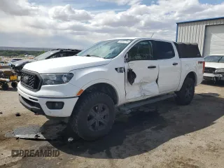 2019 Ford Ranger XL with VIN 1FTER4FH3KLA18820, listed as a Copart auction lot 55341715 with 132,800 mi miles and Salvage title. Bid and sale history available at DreamBid. Image 1.