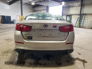 2015 Kia Optima LX with VIN KNAGM4A71F5547177, listed as a Copart auction lot 86856774 with Not Provided miles and Salvage Title. Bid and sale history available at DreamBid. Image 6.