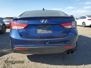 2013 Hyundai Elantra Coupe GS PZEV with VIN KMHDH6AE2DU001622, listed as a Copart auction lot 83233254 with 209,129 mi miles and Salvage Title. Bid and sale history available at carsss.com. Image 6.