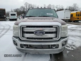 2012 Ford F-350 XL with VIN 1FT8W3DT8CEC65585, listed as a Copart auction lot 43032205 with 173,959 mi miles and Salvage Title. Bid and sale history available at DreamBid. Image 5.